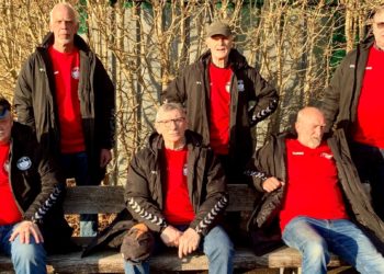 Die Eisstockschützen der Möllner Sportvereinigung