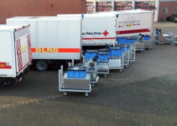 Vier neue Trinkwassermodule für den Katastrophenschutz