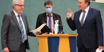 Olaf Schulze als Bürgermeister vereidigt