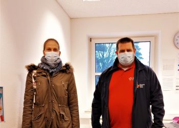 Besuch im Impfzentrum