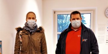 Besuch im Impfzentrum