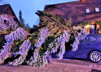 76 Einsätze für die Ehrenamtler der Möllner Wehr in 3 Tagen