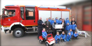 Überraschung für die Kinderfeuerwehr Löschzwerge der Feuerwehr Ziethen