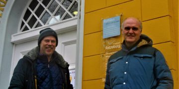 Tiefbauer Guido Klossek verabschiedet sich mit weiterer Wegesanierung am Einhäuser Graben