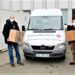 Mitarbeiter des DRK-Krankenhauses Mölln-Ratzeburg sammeln Hilfsgüter für die Ukraine