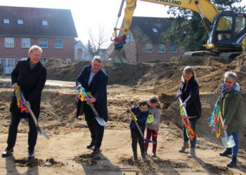 Erster Spatenstich für den Neubau der Kita Polleyn in Mölln – Ein Projekt der LTG AG, Mölln