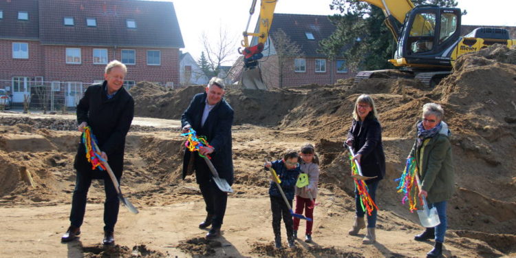Erster Spatenstich für den Neubau der Kita Polleyn in Mölln – Ein Projekt der LTG AG, Mölln
