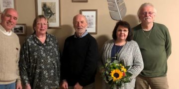 Neuer Vorstand bei den Bündnis 90 / Die Grünen im Ortsverband