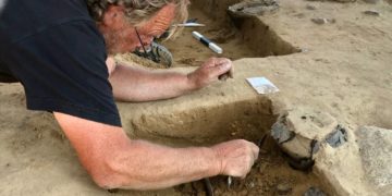 Themencafe´ zeigt Fotos von archäologischen Funden in Büchen-Pötrau  