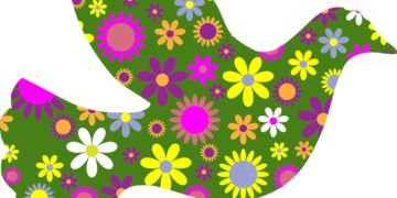 Schulhof-Peace-Aktion