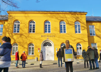 Ratzeburg schwieg für Frieden in der Ukraine