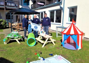 Kiwanis Club hilft geflüchteten Waisenkindern