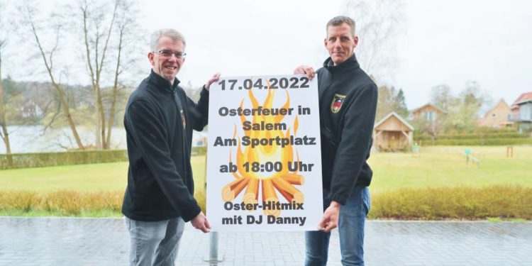 Salemer Osterfeier mit dem Spielmannszug Ratzeburg