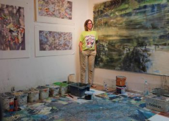 Frühjahrsausstellung „Worldscapes“ mit Arbeiten von Claudia Bormann in Mölln