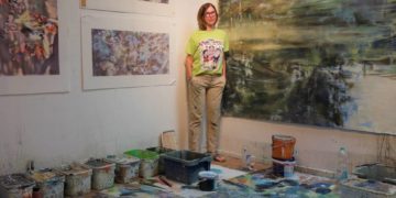 Frühjahrsausstellung „Worldscapes“ mit Arbeiten von Claudia Bormann in Mölln