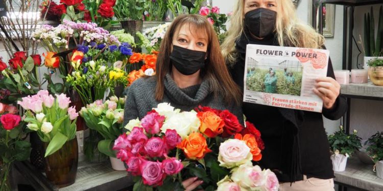 „Flower Power“ – eine Aktion für Frauenrechte
