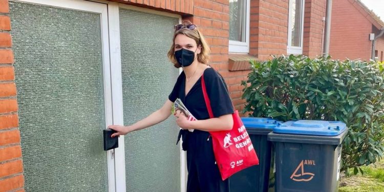 Doro Siemers startet in den Haustürwahlkampf