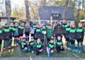 Fußballjugend pflanzt Linde