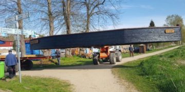 Prahmsaison in Berkenthin eröffnet