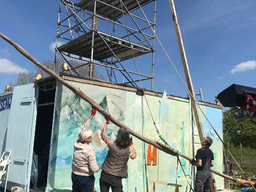 „Turmbau zu B.“ – Kunstvision wird Sonnabend eröffnet