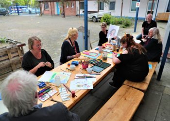 Offene Kunstwerkstatt erfolgreich gestartet