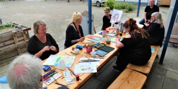 Offene Kunstwerkstatt erfolgreich gestartet