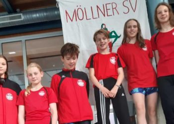 Sechs Möllner bei der Norddeutschen Meisterschaft im Schwimmerischen Mehrkampf