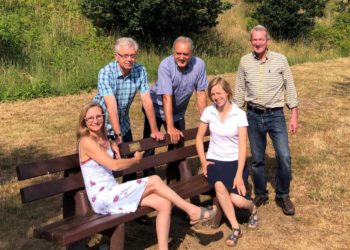 Die nächste Aktive-Bürger-Büchen Bank steht