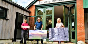 Friedensbekenntnisse: Kittlitz bei Dörfer zeigen Kunst