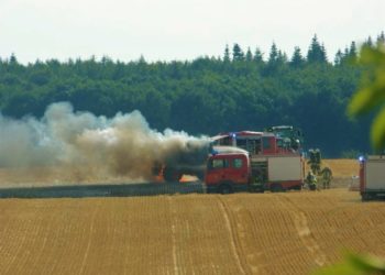 Großalarm für 8 Feuerwehren