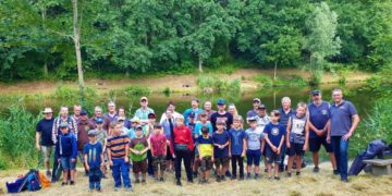 Schnupperangeln beim Angelsportverein Esox  in Büchen