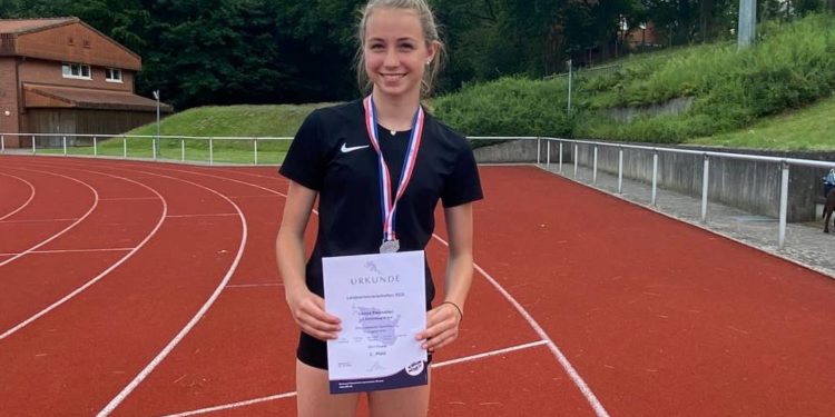 Leichtathletik: Lenya Peemöller wird Vizelandesmeisterin im Blockwettkampf