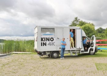 Das Freiluftkino startet wieder – professionelle Unterhaltung unter freiem Himmel 