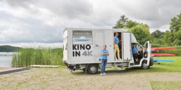 Das Freiluftkino startet wieder – professionelle Unterhaltung unter freiem Himmel 