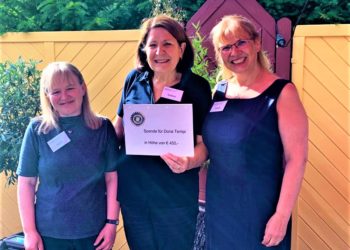 IWC Herzogtum Herzogtum Lauenburg übergibt Spende an Dona Tempi