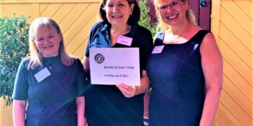 IWC Herzogtum Herzogtum Lauenburg übergibt Spende an Dona Tempi