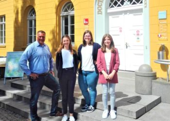 Ratzeburger Stadtverwaltung begrüßt ihre neuen Auszubildenden