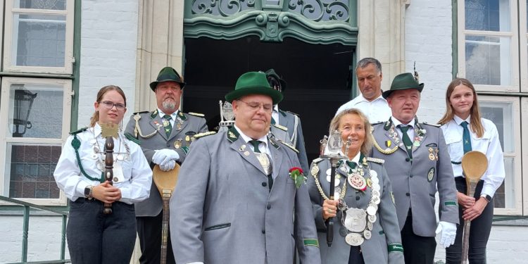 Die neue Majestät der Ratzeburger Schützengilde ist Gudrun Nöthen