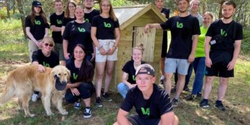 Azubis des Vereinigte Stadtwerke Verbundes engagieren sich sozial