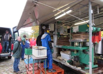 Jetzt schon anmelden für Apfelsaftpressen