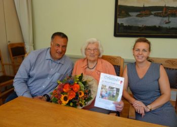 Margit Kindermann als Stadtführerin verabschiedet