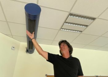 Unterrichtsräume mit moderner Lüftungstechnik ausgerüstet