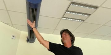 Unterrichtsräume mit moderner Lüftungstechnik ausgerüstet