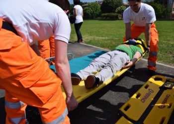 Große Rettungsübung