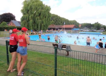Das Freibad Steinhorst beendete die Saison