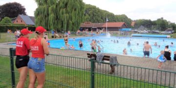 Das Freibad Steinhorst beendete die Saison