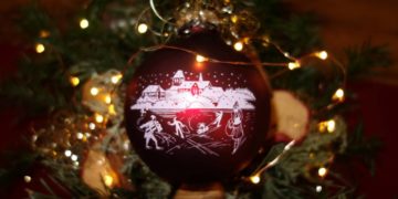 Vorweihnachtliche Events in einer Broschüre