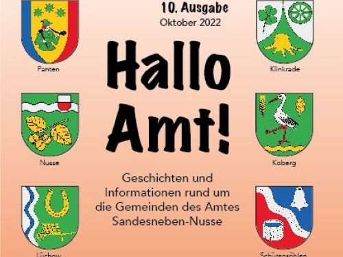 Die Jubiläumsausgabevon „Hallo Amt“ ist erschienen
