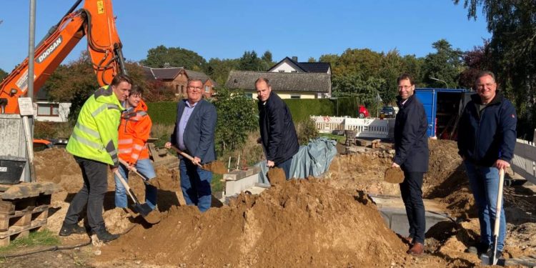 Beginn der Ausbauarbeiten an der Ortsdurchfahrt Müssen