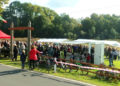 Hunderte Besucher beim Brückenfest 2022 in Rosenhagen / Dutzow